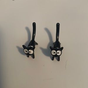 Cat earrings Brand New Never Worn One Size